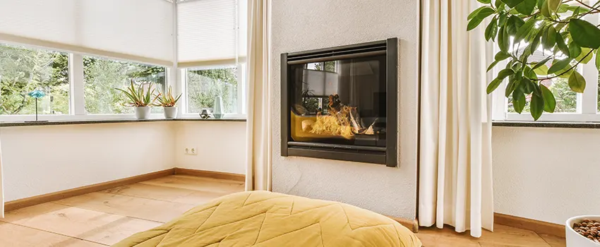 Residential Fireplace Ceramic Glass Installation in Rotterdam, NY