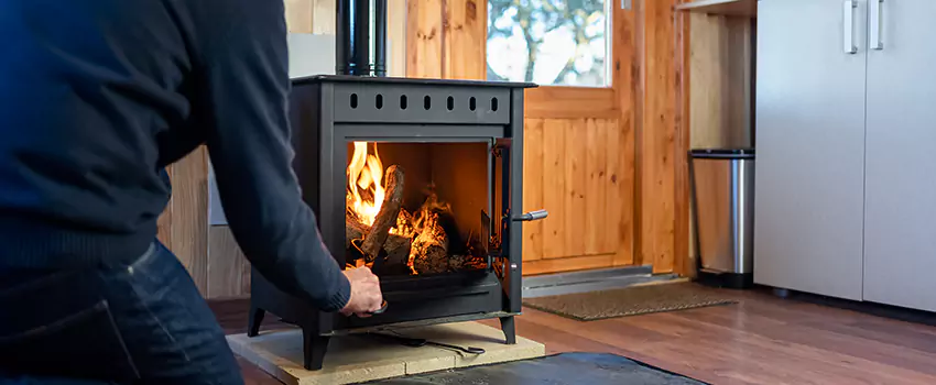 Open Hearth Wood Fireplace Installation in Rotterdam, NY