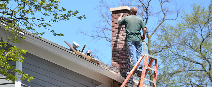 Vinyl and PVC Chimney Flashing Installation in Rotterdam, NY