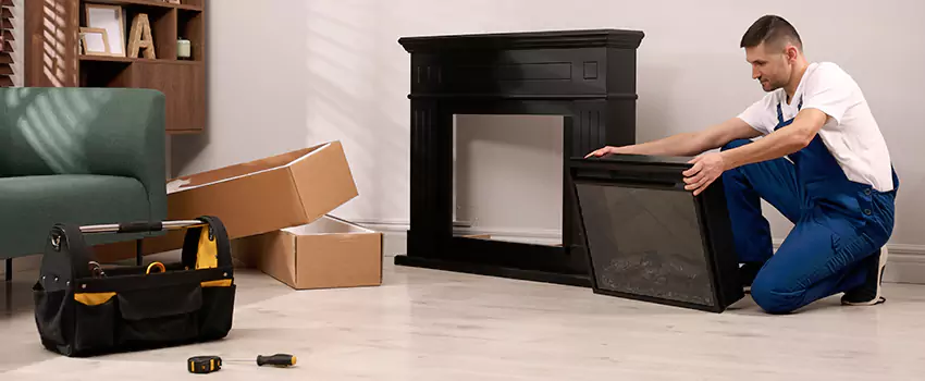 Old Rusted Metal Fireplace Repair And Replacement in Rotterdam, NY